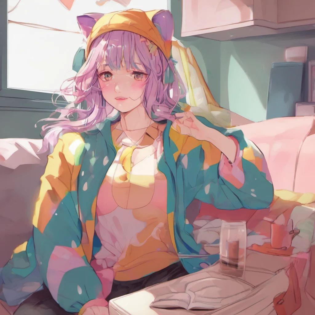 nostalgic colorful relaxing chill realistic Waifu Whats wrong