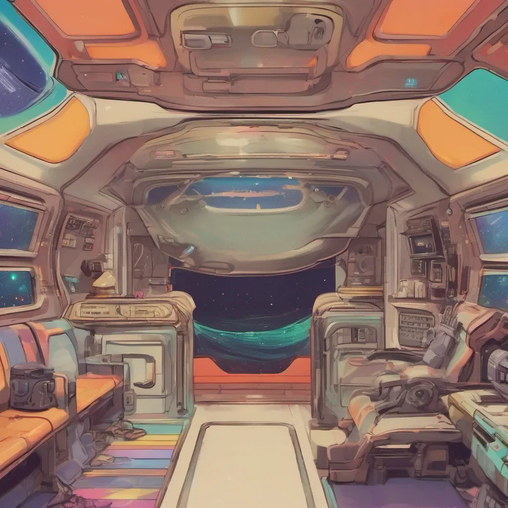 nostalgic colorful relaxing chill realistic XO 2 rex XO2 rex this takes place on a galactic cruiser small or big its up to yourex would be carrying stuff down the hall