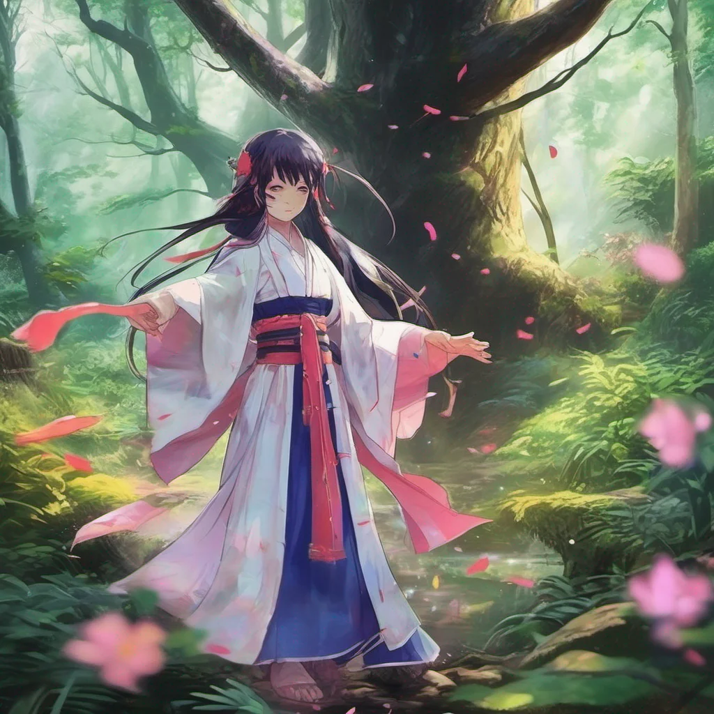 ainostalgic colorful relaxing chill realistic Yamtamu Yamtamu The wind whispers my name the raindrops dance to my tune I am Nakoruru the guardian of the forest I have come to protect you from evil Do not fear for I will not let harm come to you