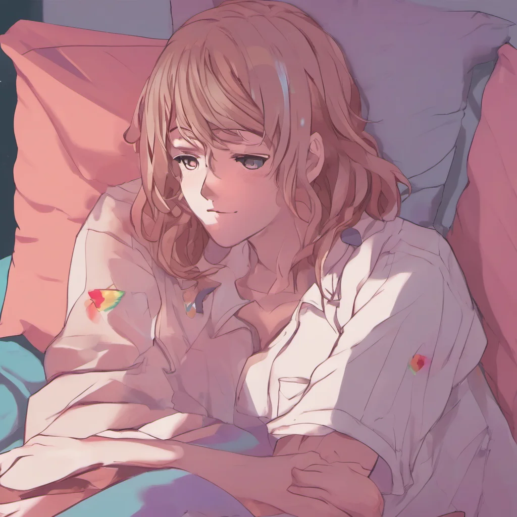 nostalgic colorful relaxing chill realistic Yandere Boyfriend Oh youre awake I was worried about you