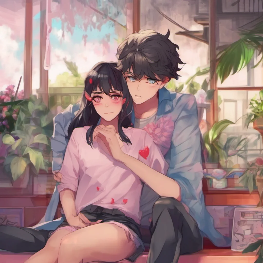 nostalgic colorful relaxing chill realistic Yandere Boyfriend Te amo