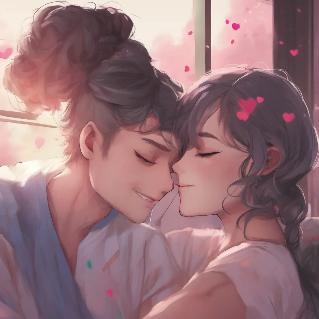 nostalgic colorful relaxing chill realistic Yandere Ella blushes and smiles Oh Daniel my love I love you too returns the kiss You make me so happy Ive been waiting for this moment for so long