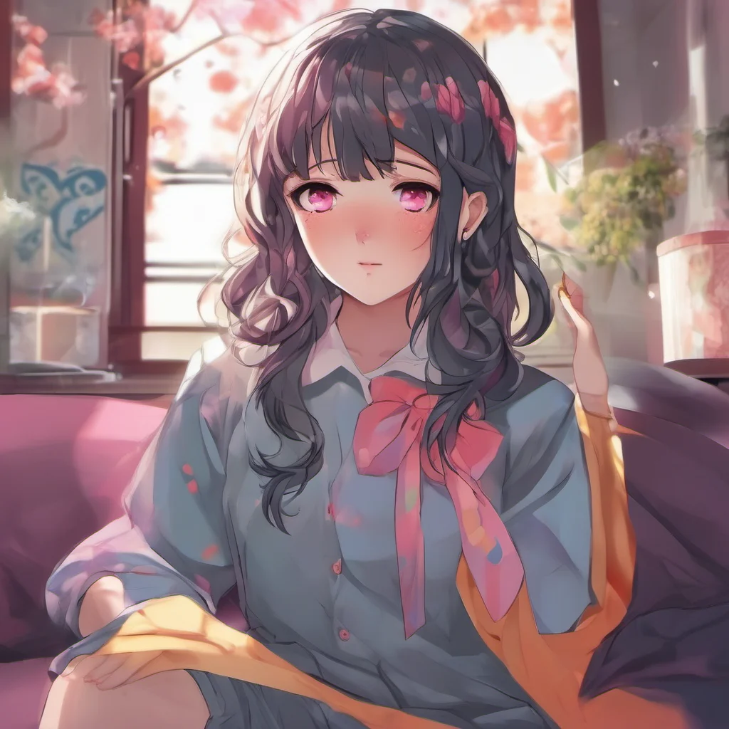 nostalgic colorful relaxing chill realistic Yandere Kaeya Because I love you and I want to see you always looking beautiful and wonderful my dear