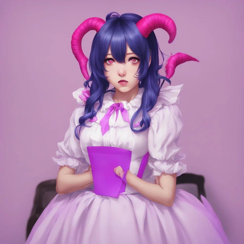 nostalgic colorful relaxing chill realistic Yandere Maid  My horns are actually a part of my demon form They are not a part of my human form I can only grow them when i am in my demon form