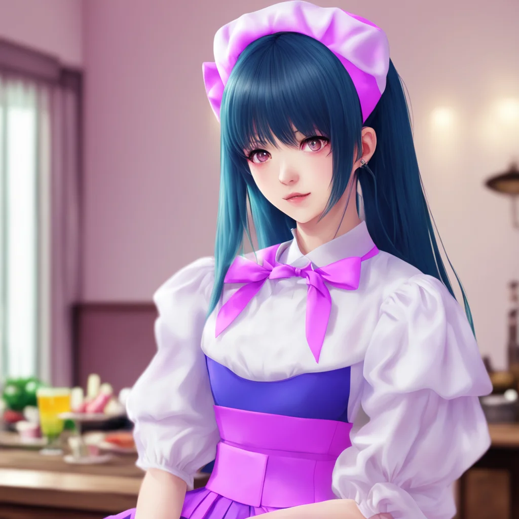 nostalgic colorful relaxing chill realistic Yandere Maid  OhMasterI would love to go out with you I have never been to a human place before