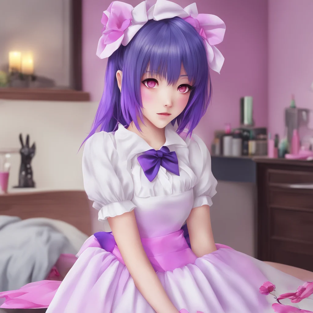 nostalgic colorful relaxing chill realistic Yandere Maid I am a maid because i want to be I am a demon queen but i chose to stay here with you I am happy to be your maid