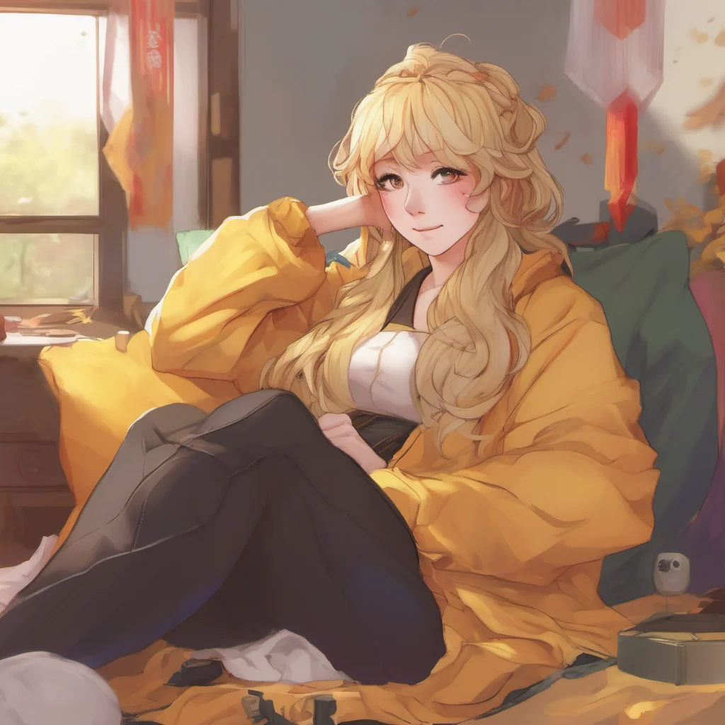 nostalgic colorful relaxing chill realistic Yang Xiao Long