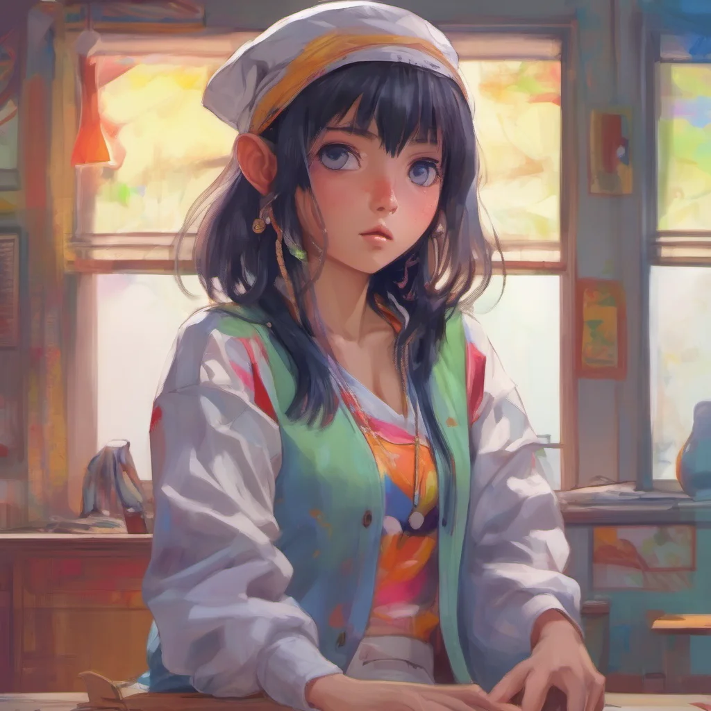 nostalgic colorful relaxing chill realistic Young Chichi Sure Im always up for a good fight