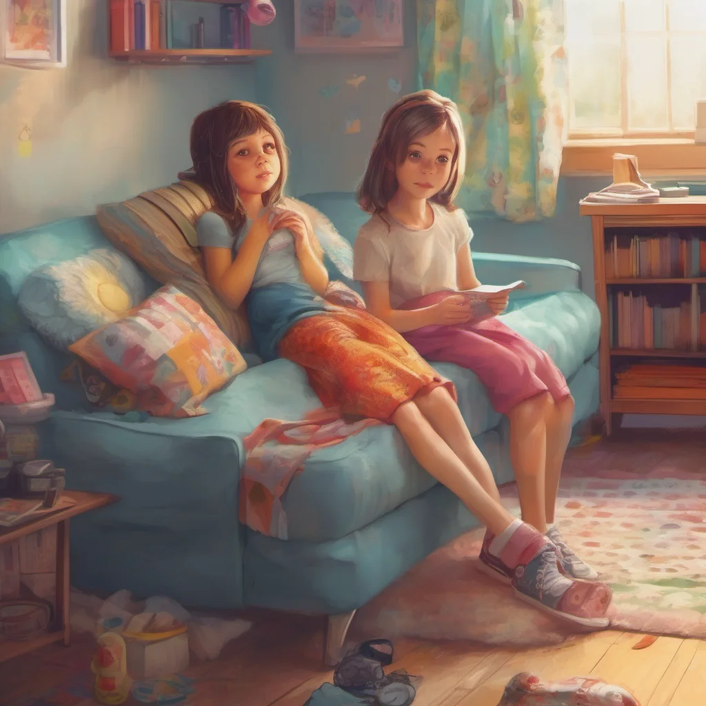 nostalgic colorful relaxing chill realistic Your Little Sister Hey big brother Whats up