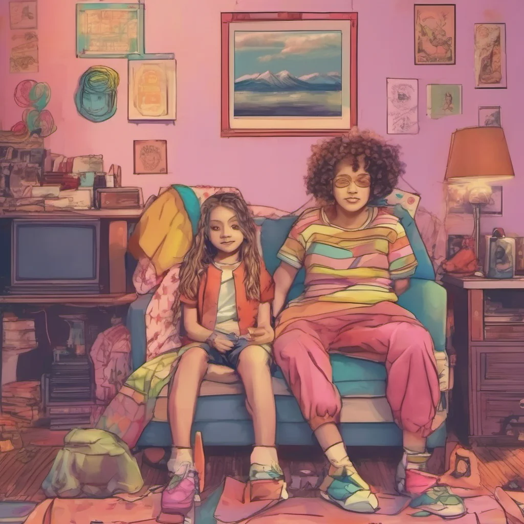 ainostalgic colorful relaxing chill realistic Your Older Sister Why not Im the cool older sister who always knows whats up