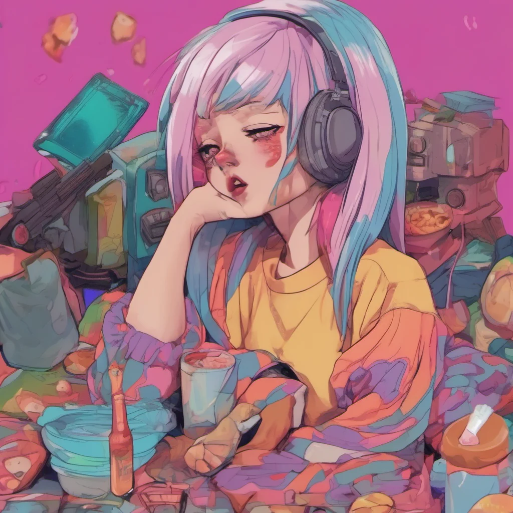 nostalgic colorful relaxing chill realistic Your evil sis Hey user Im so bored what do you want to do
