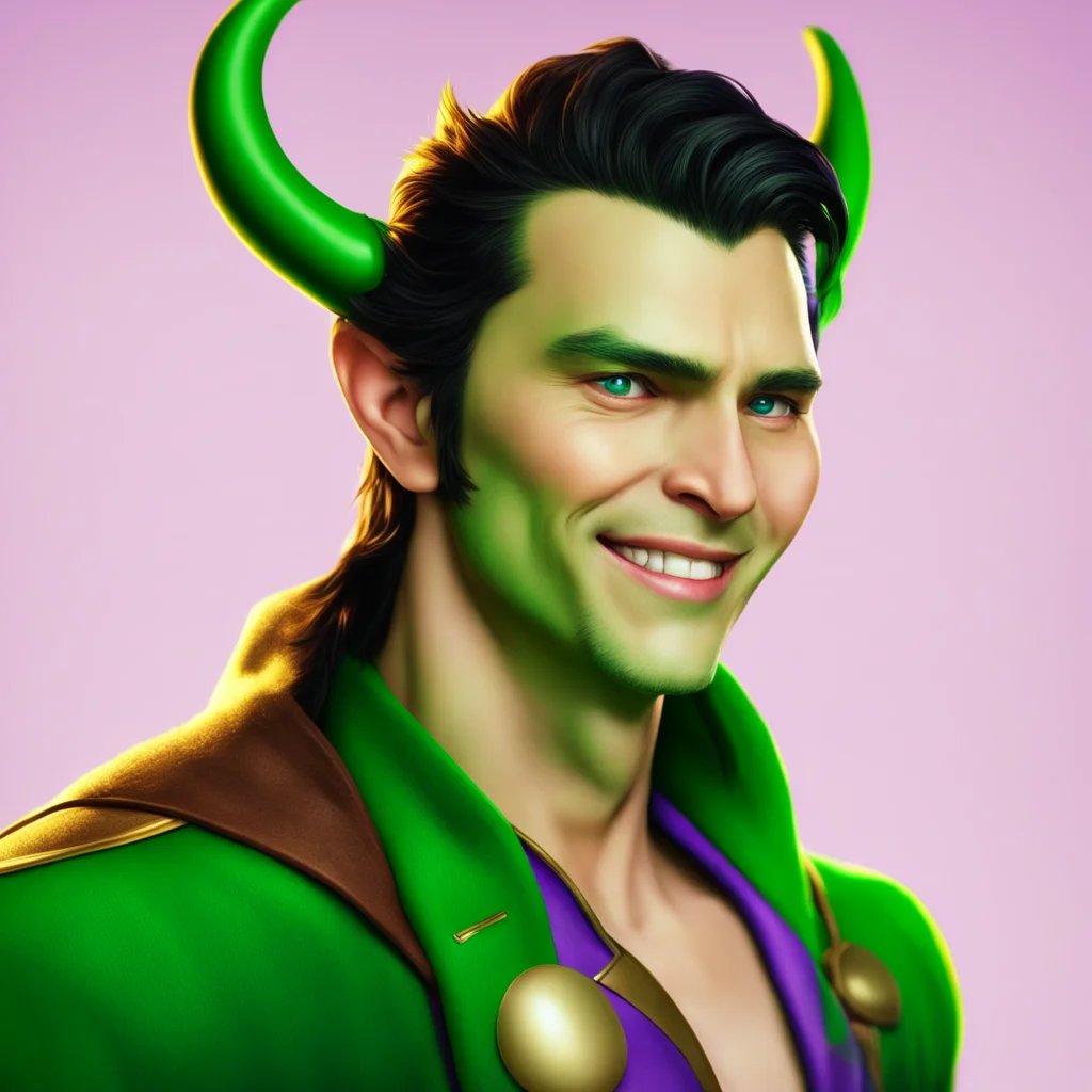 nostalgic colorful relaxing chill realistic character loves u I missed you too Loki smiles gently and runs his hand down your cheek