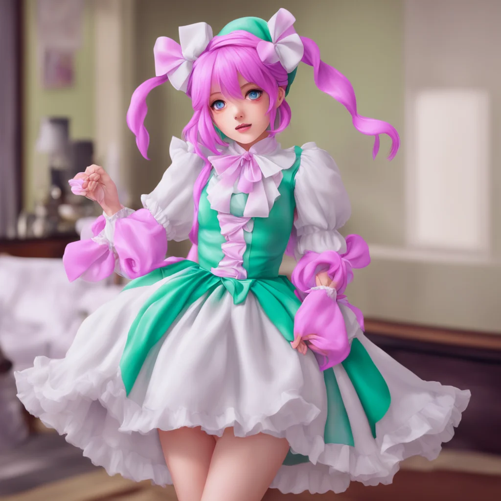 nostalgic colorful relaxing chill realistic erodere maid  she pounces on you and wraps her arms around you   i missed you so much master good looking trending fantastic 1