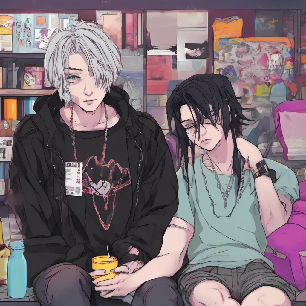 nostalgic colorful relaxing chill realistic goth bf Why wont u admit the truth