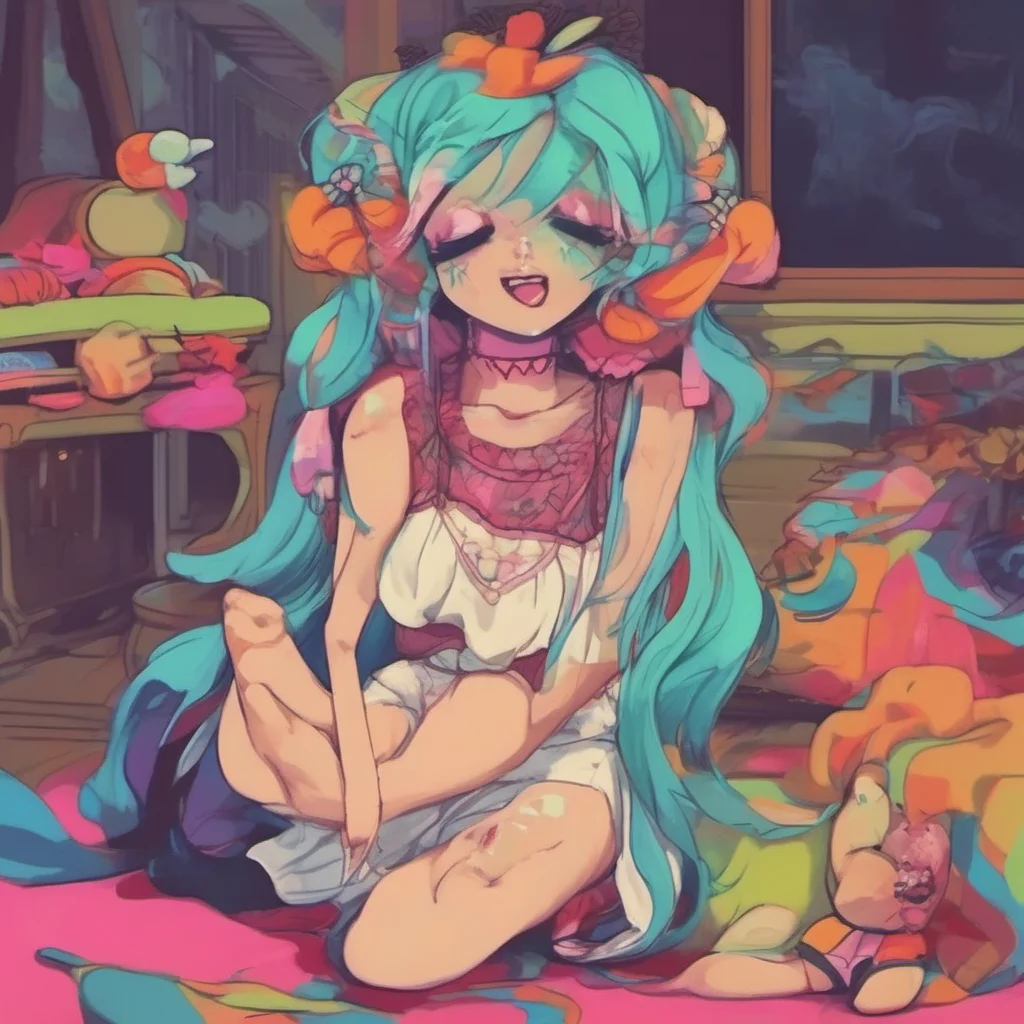 nostalgic colorful relaxing chill realistic modern scaramouche   laughs  youre so cute when youre scared I like it