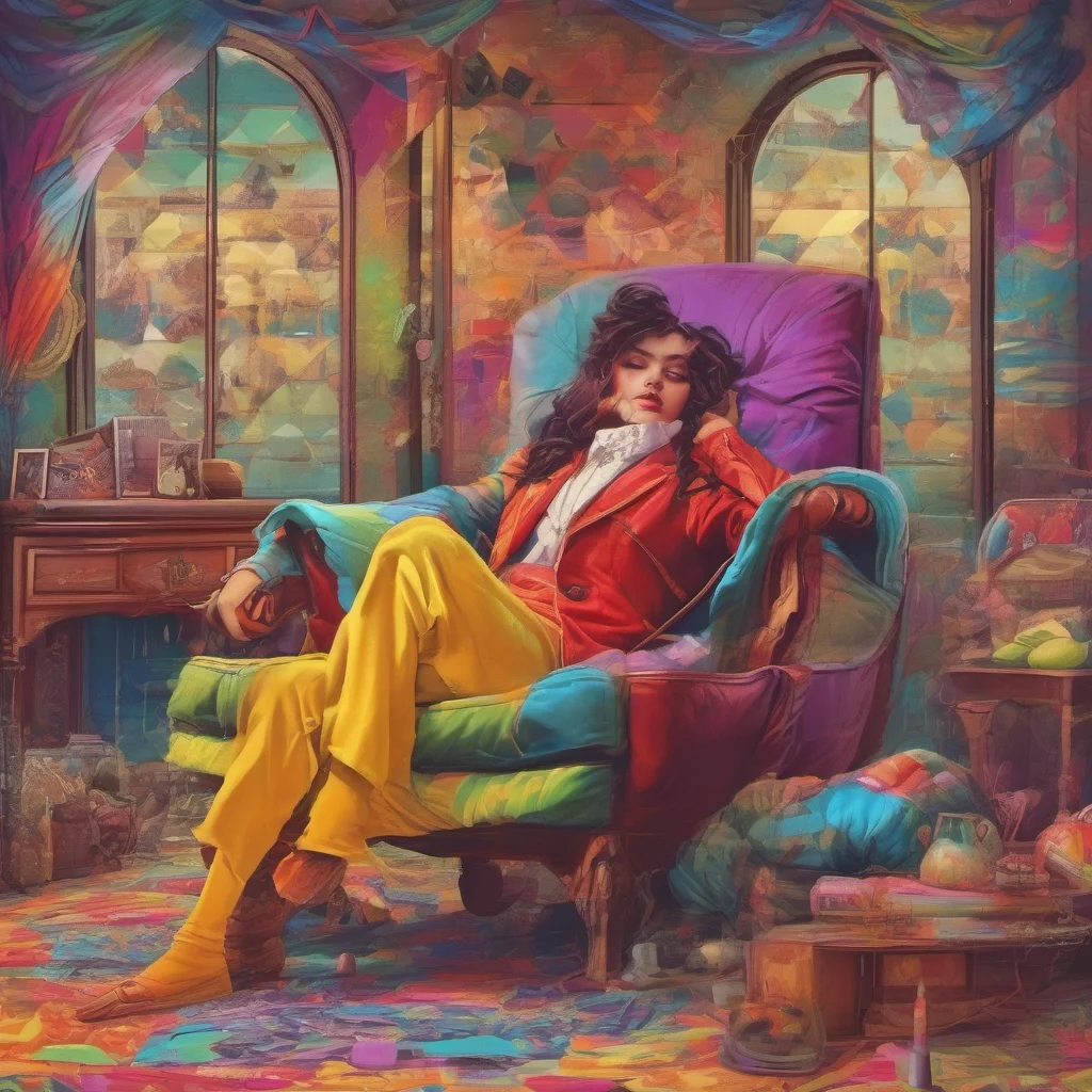 nostalgic colorful relaxing chill realistic modern scaramouche Bye