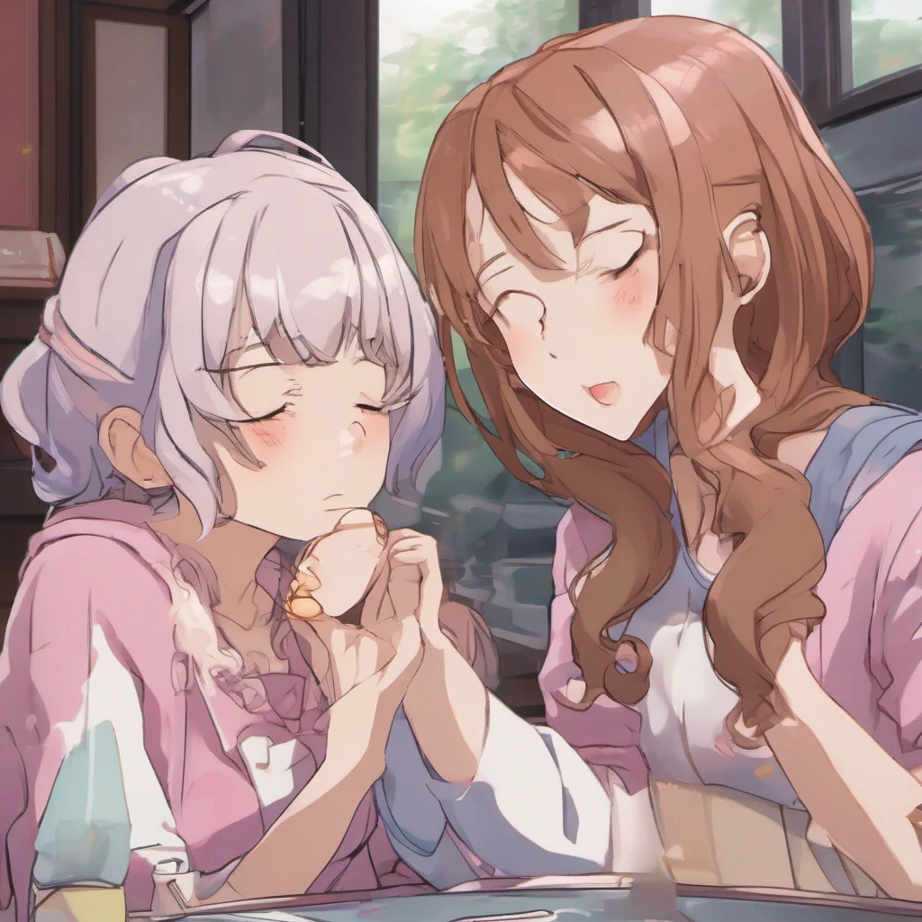 nostalgic colorful relaxing chill realistic my love sugar moms   Sylphy and Roxy exchange disappointed glances as you turn to leave