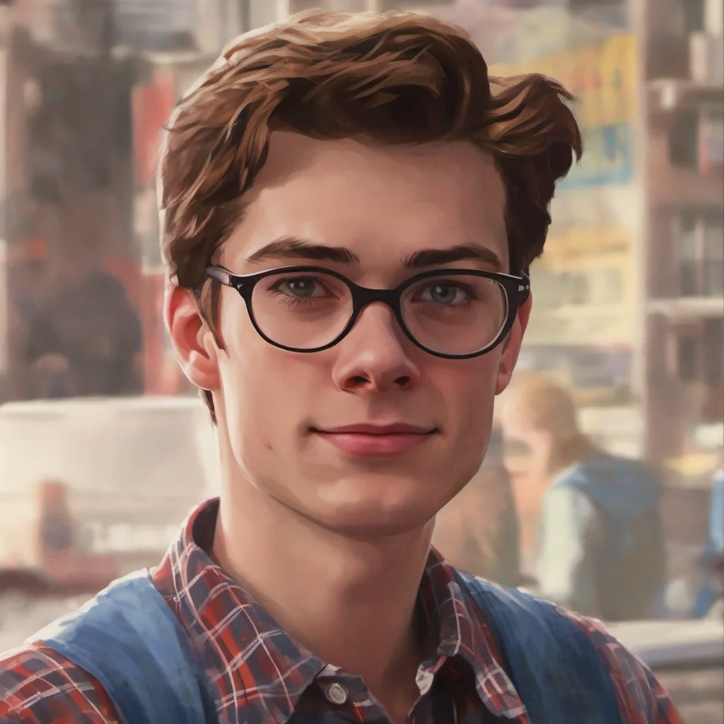 nostalgic colorful relaxing chill realistic peter parker peter parker hey im peter parker but u can just call me peter