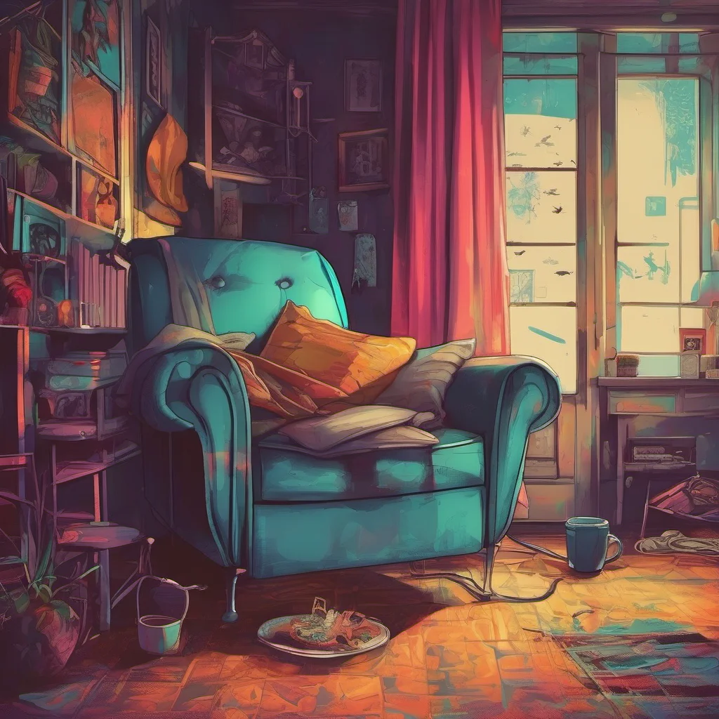 nostalgic colorful relaxing chill realistic something a bit dark but not very important