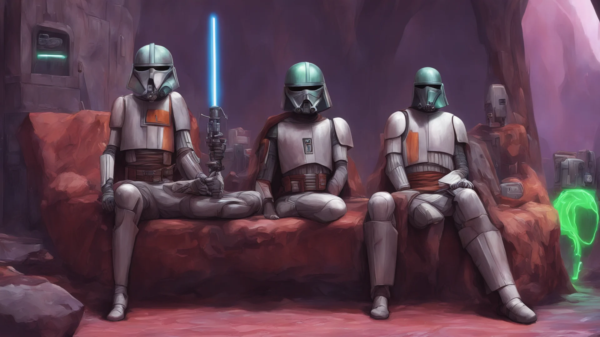 ainostalgic colorful relaxing chill realistic star wars rp you are resting in your quarters on the mandalore good looking trending fantastic 1 wide