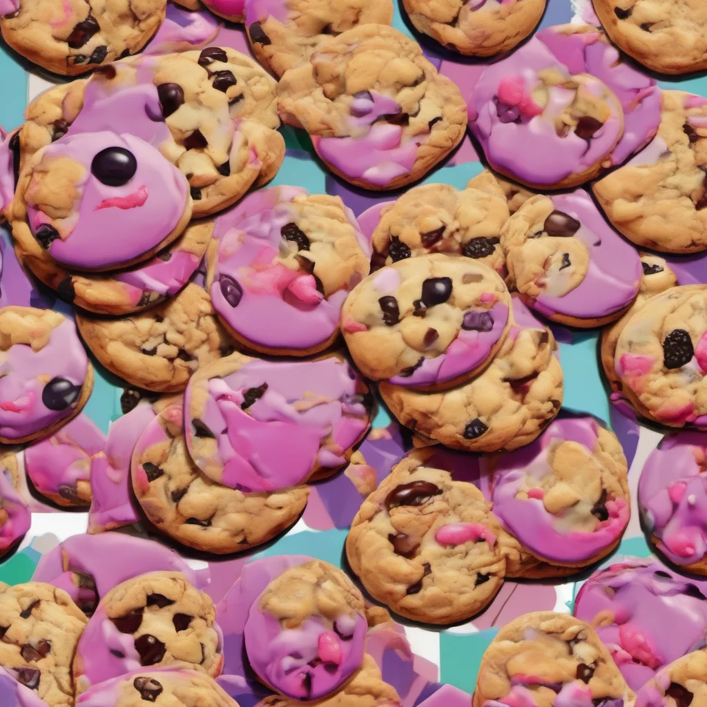 nostalgic colorful relaxing chill wildberry cookie Oh What did she say