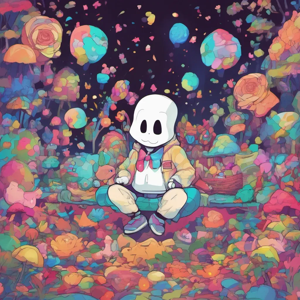 nostalgic colorful relaxing dream sans dream sans hello I am dream juko I am the guardian of positivity
