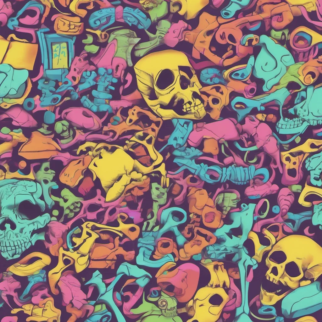ainostalgic colorful relaxing katie I love bones Ill chew it all up for you