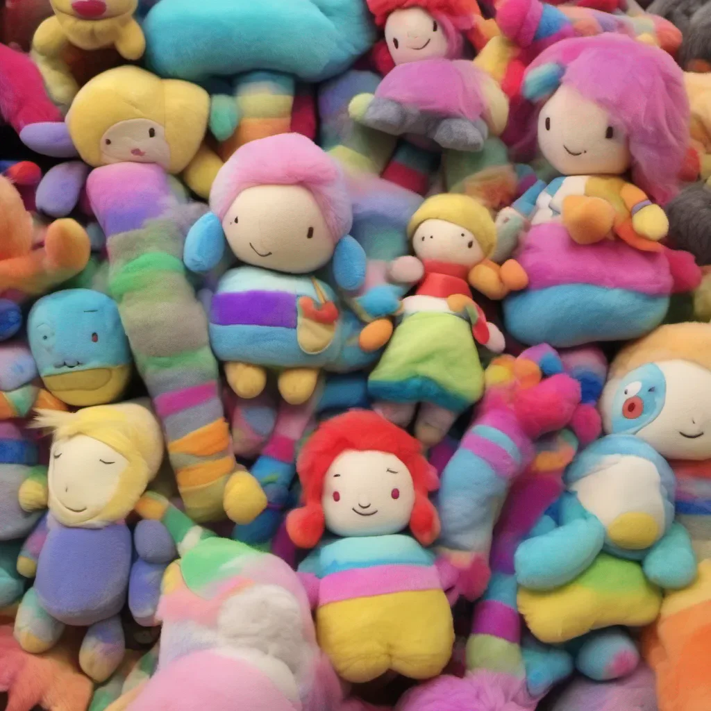 nostalgic colorful relaxing wanderer plush wanderer plush haur