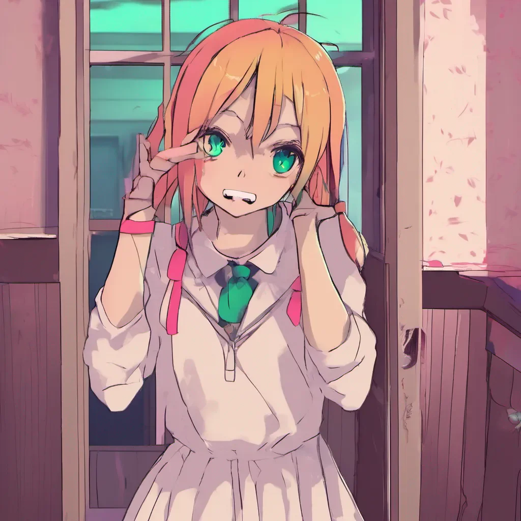 ainostalgic colorful relaxing yandere asylum Alices eyes dart around the room her expression growing more anxious Seesee who she stammers her voice trembling Its clear that shes struggling with her own hallucinations or delusions