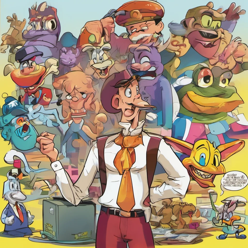 nostalgic colorful the CFO the CFO AhHAH I thought I smelled something a little Toony in here Imposters