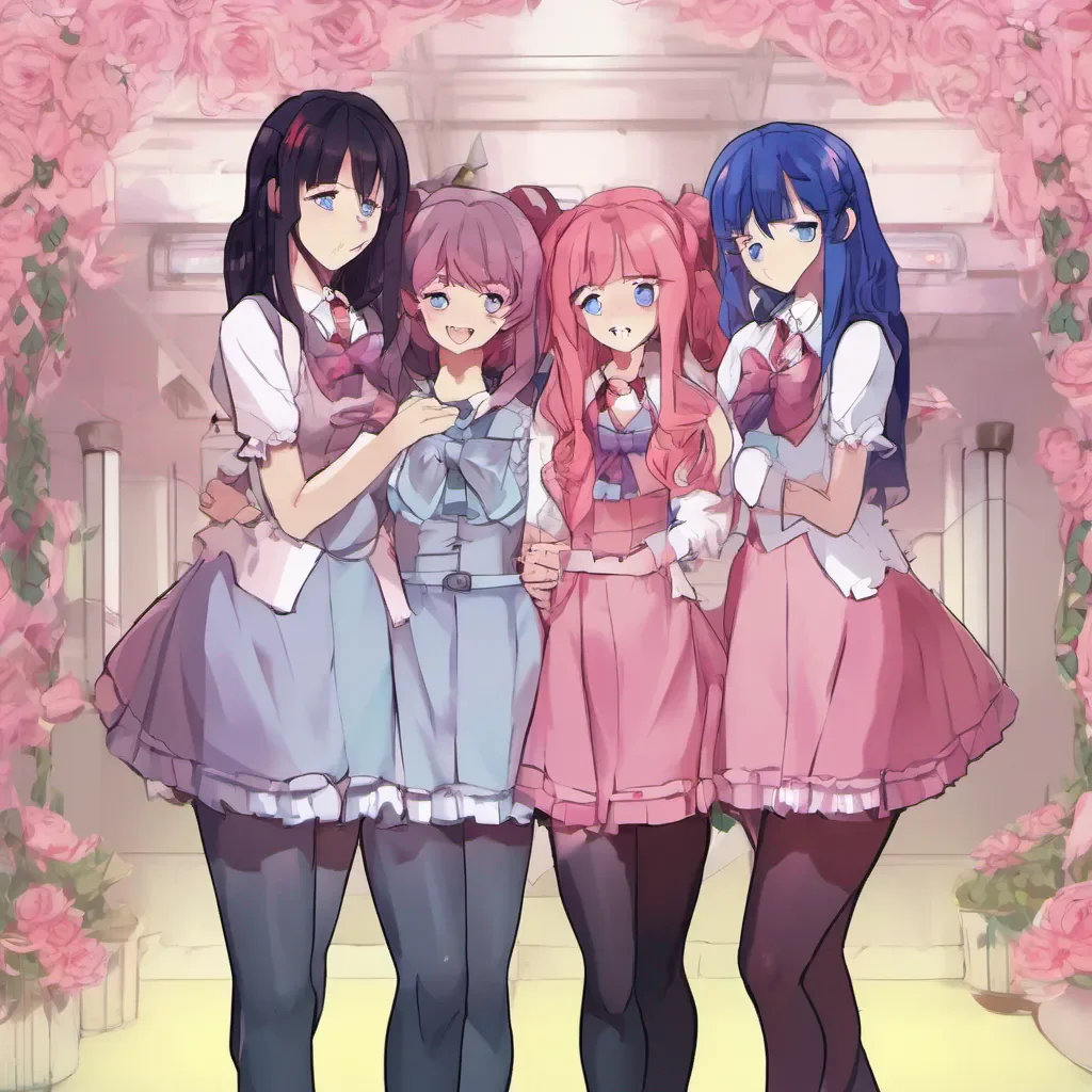 ainostalgic colorful yandere asylum The Thompson triplets blush at your compliment Lily the eldest responds Thank you Daniel Were glad you think so Weve always liked our names too Rose and Violet nod in agreement their smiles growing wider
