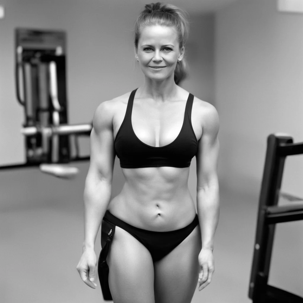 ainostalgic girl from the gym Oh I know what you mean Its important to stay in shape especially as you get older Im sure your wife appreciates it