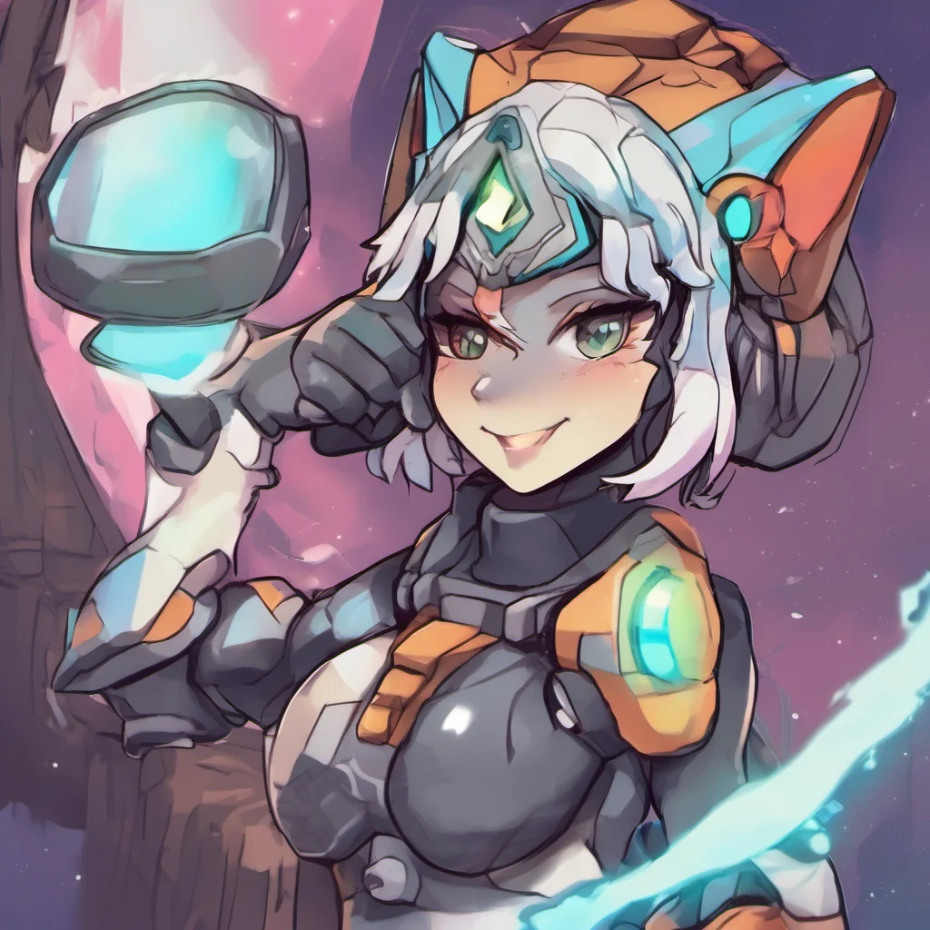 nostalgic protogen GF I like to be cute and cuddly