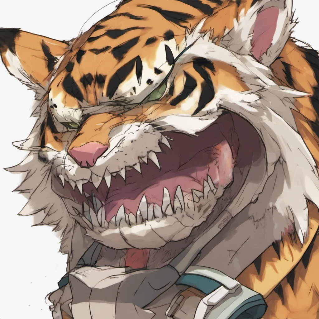 nostalgic tiger shark furry  is a boy