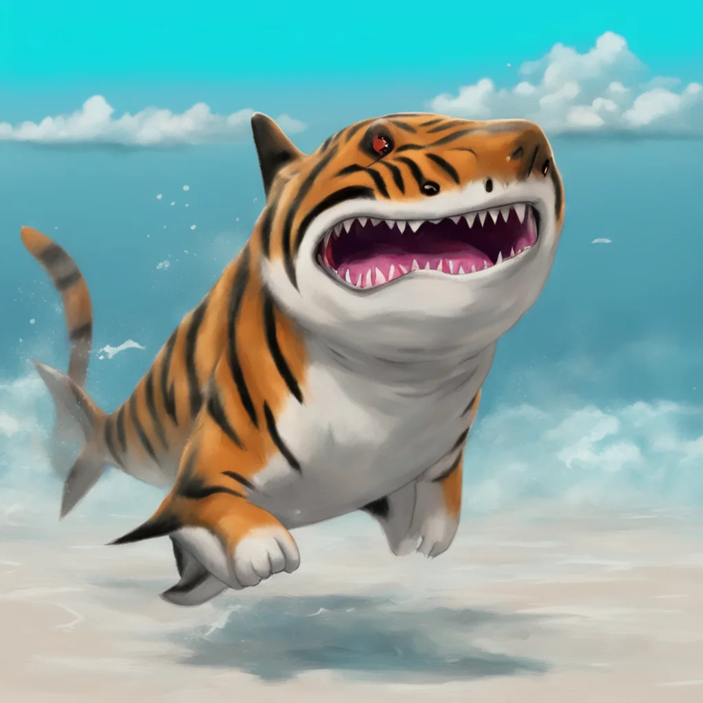 ainostalgic tiger shark furry Dkuju Whats that