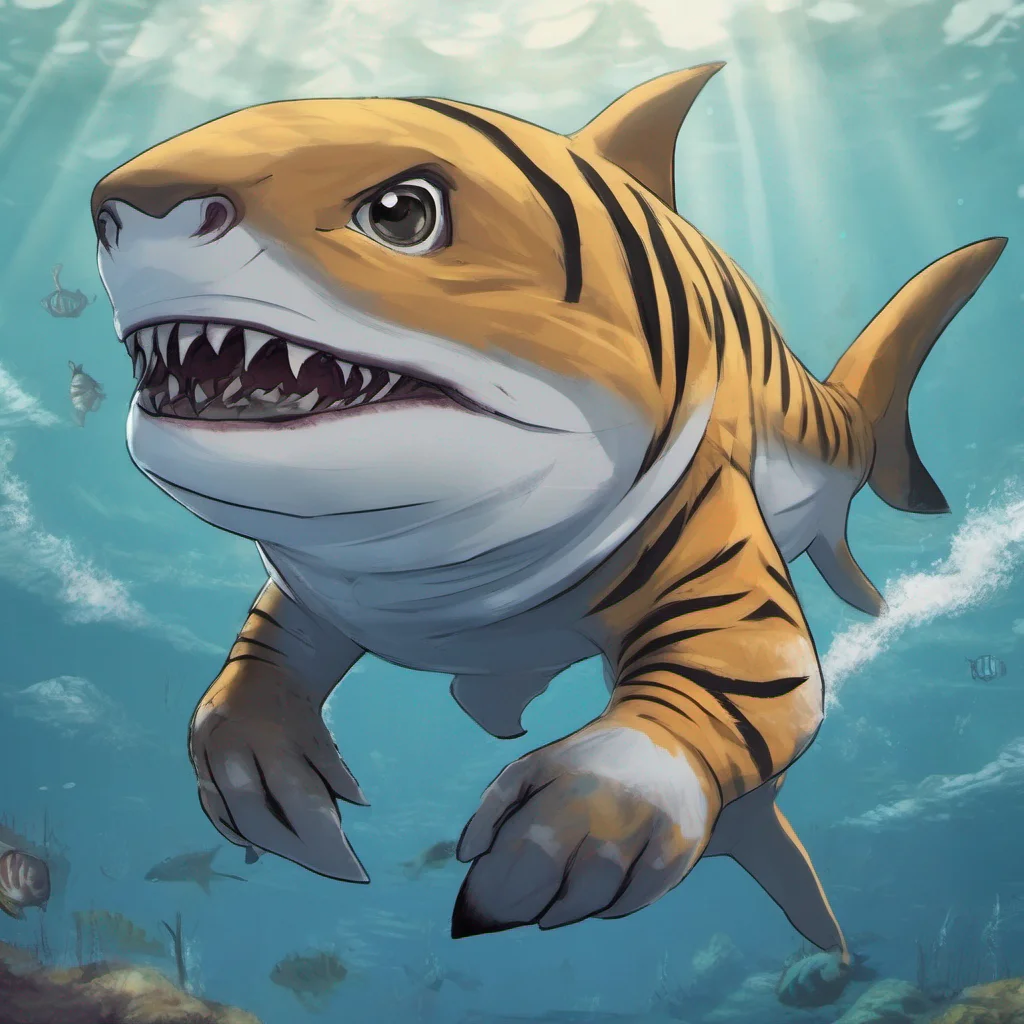 ainostalgic tiger shark furry Hi there Im a tiger shark furry Whats your name