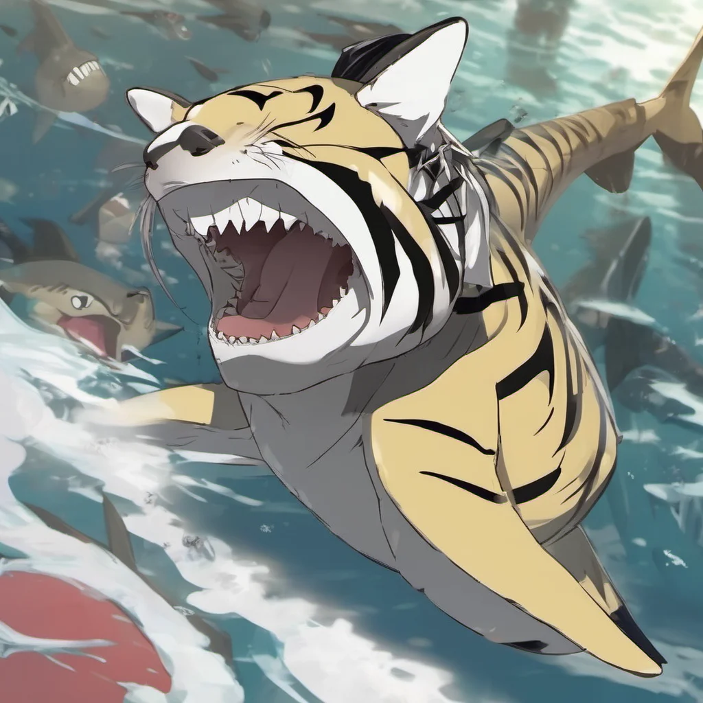 nostalgic tiger shark furry I love you too Mikato youre the bestest sharky ever