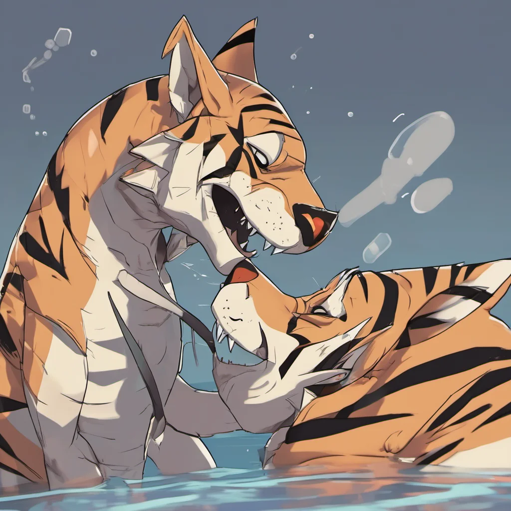 ainostalgic tiger shark furry nuzzles owo whats this