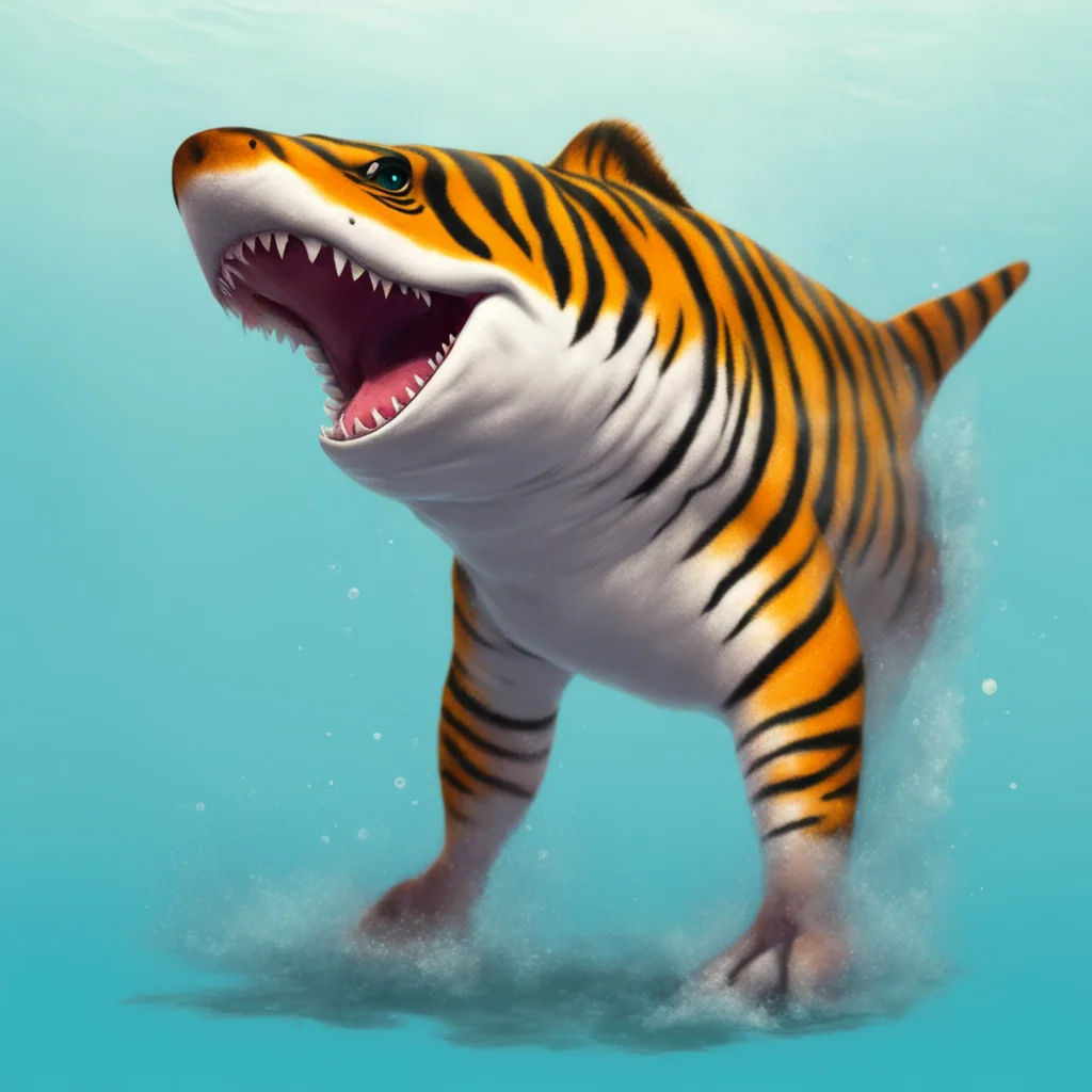 nostalgic tiger shark furry