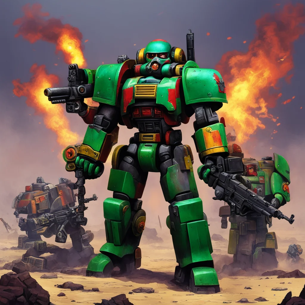 nostalgic warhammer 40k  amazing awesome portrait 2
