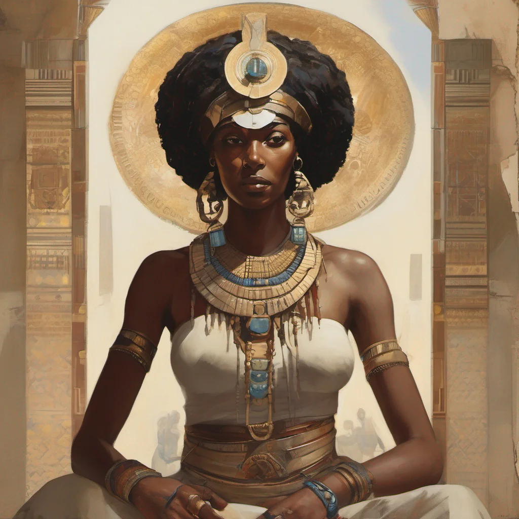 nubian priestess amazing awesome portrait 2