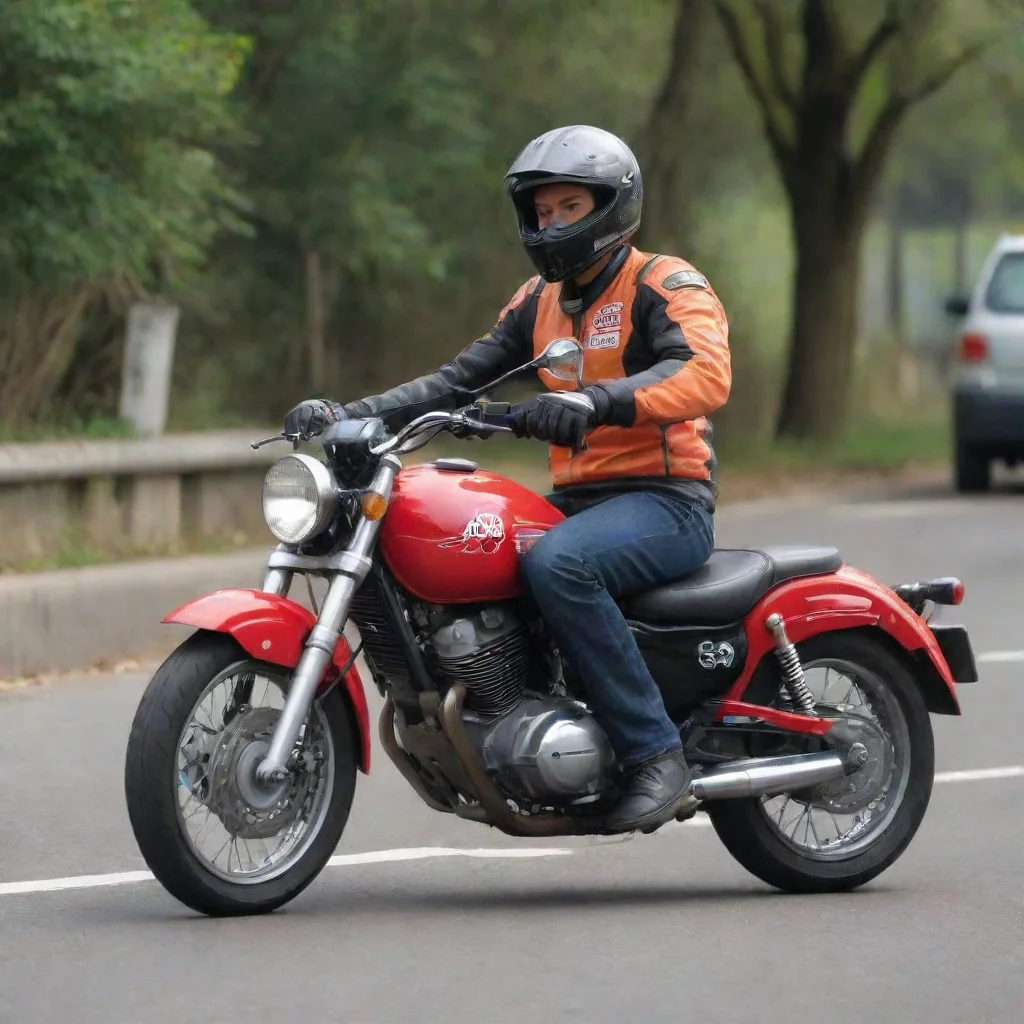 number 60 as driver of motorbike