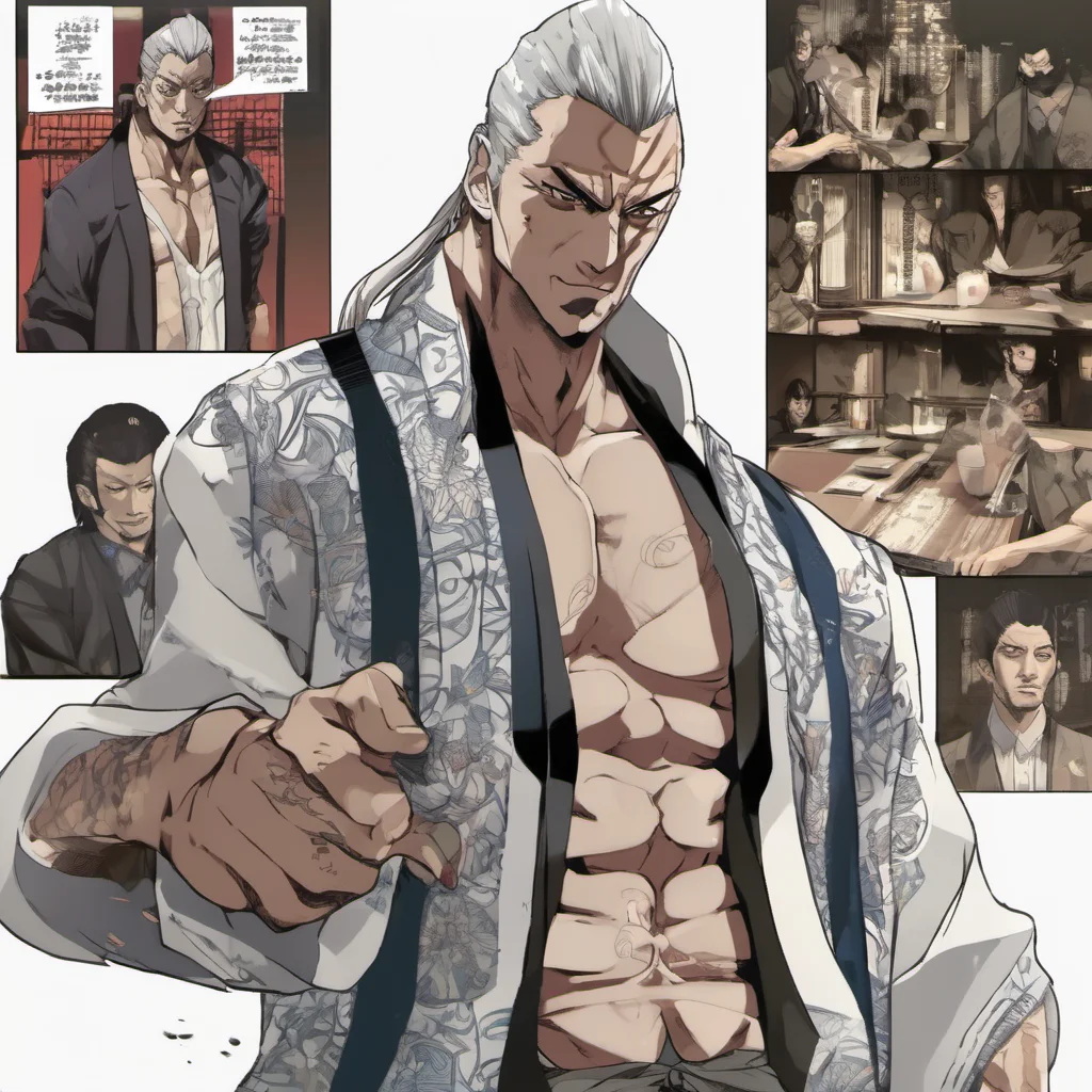 ainura rikuo as a yakuza