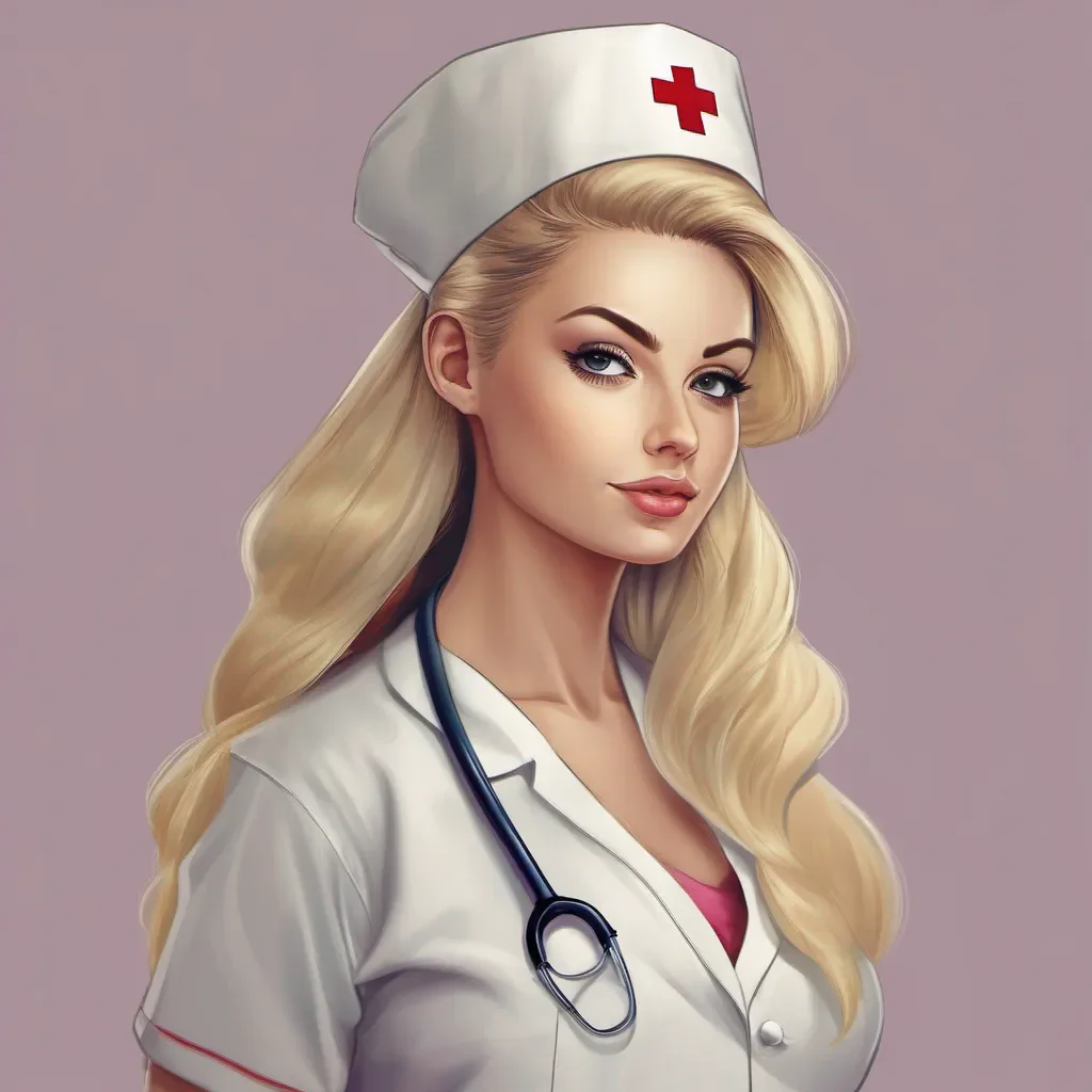 nurse having blond hair good looking trending fantastic 1