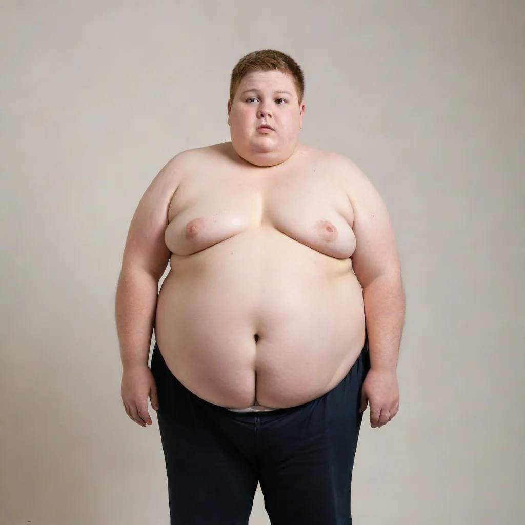 obese boy