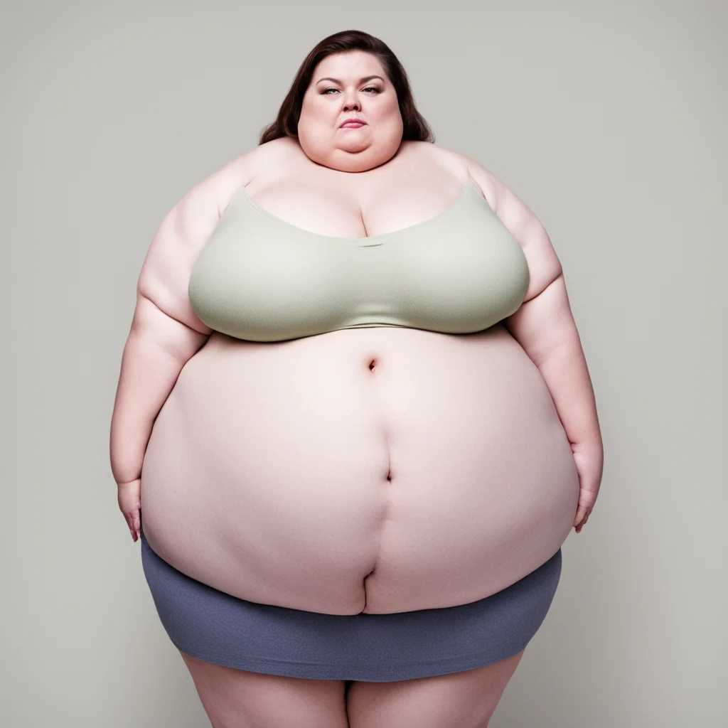 obese woman amazing awesome portrait 2