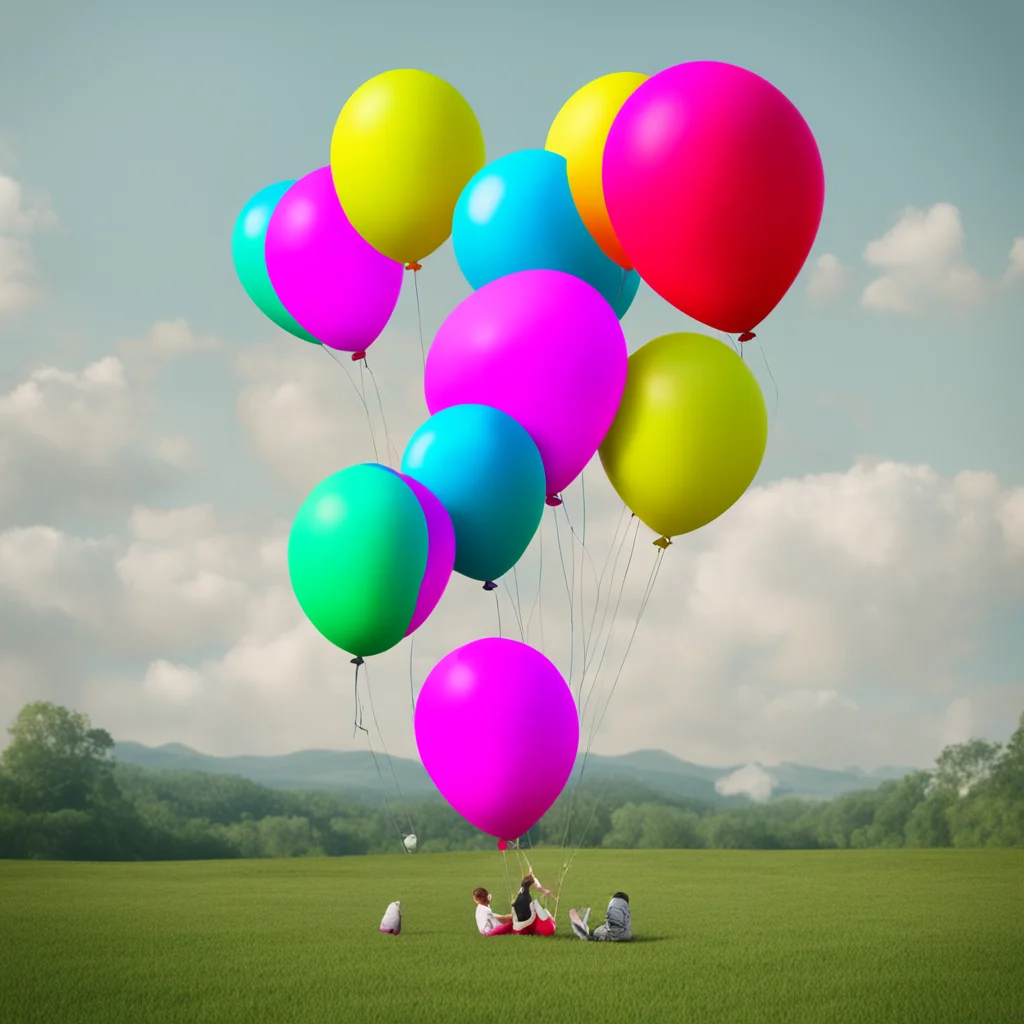 oh no the ballons and orphants