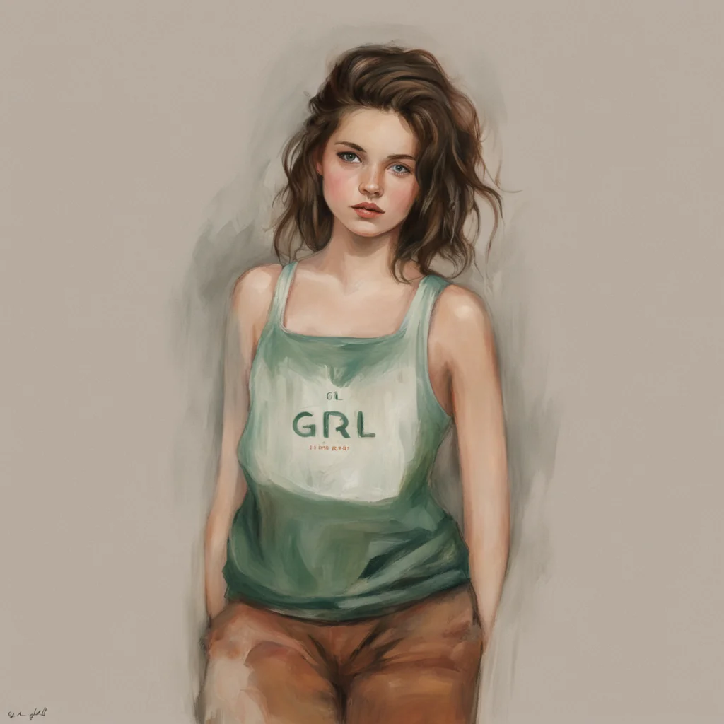 oil girl confident engaging wow artstation art 3