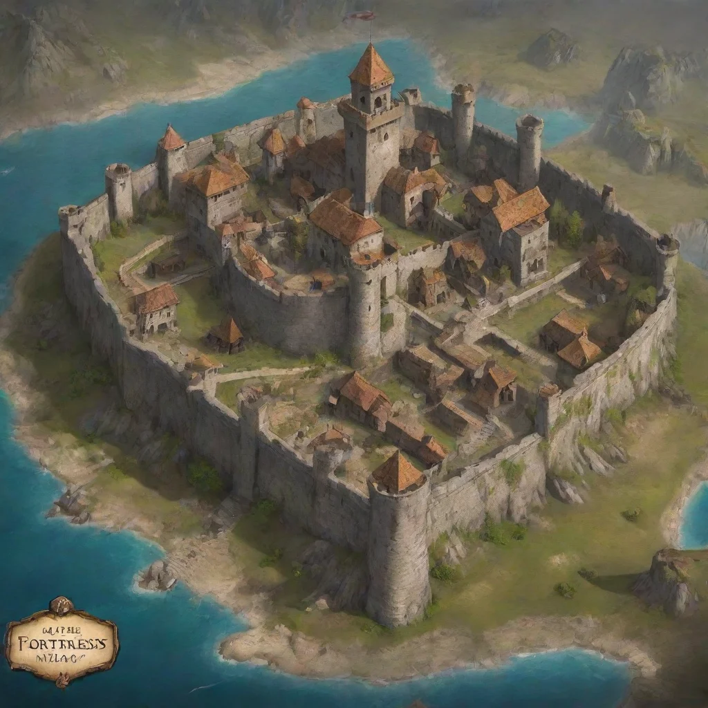 aiold fortress map game map hd artstationhq fantasy