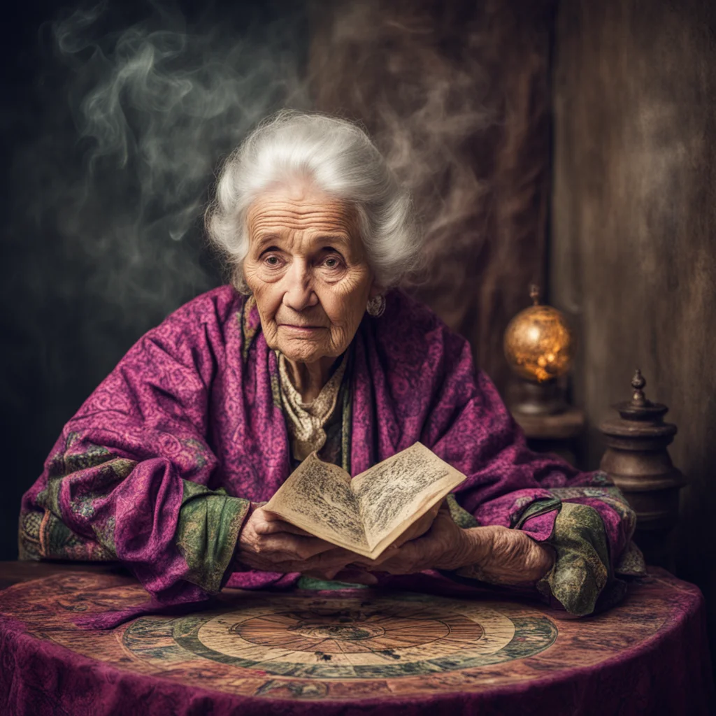 old women fortuneteller amazing awesome portrait 2